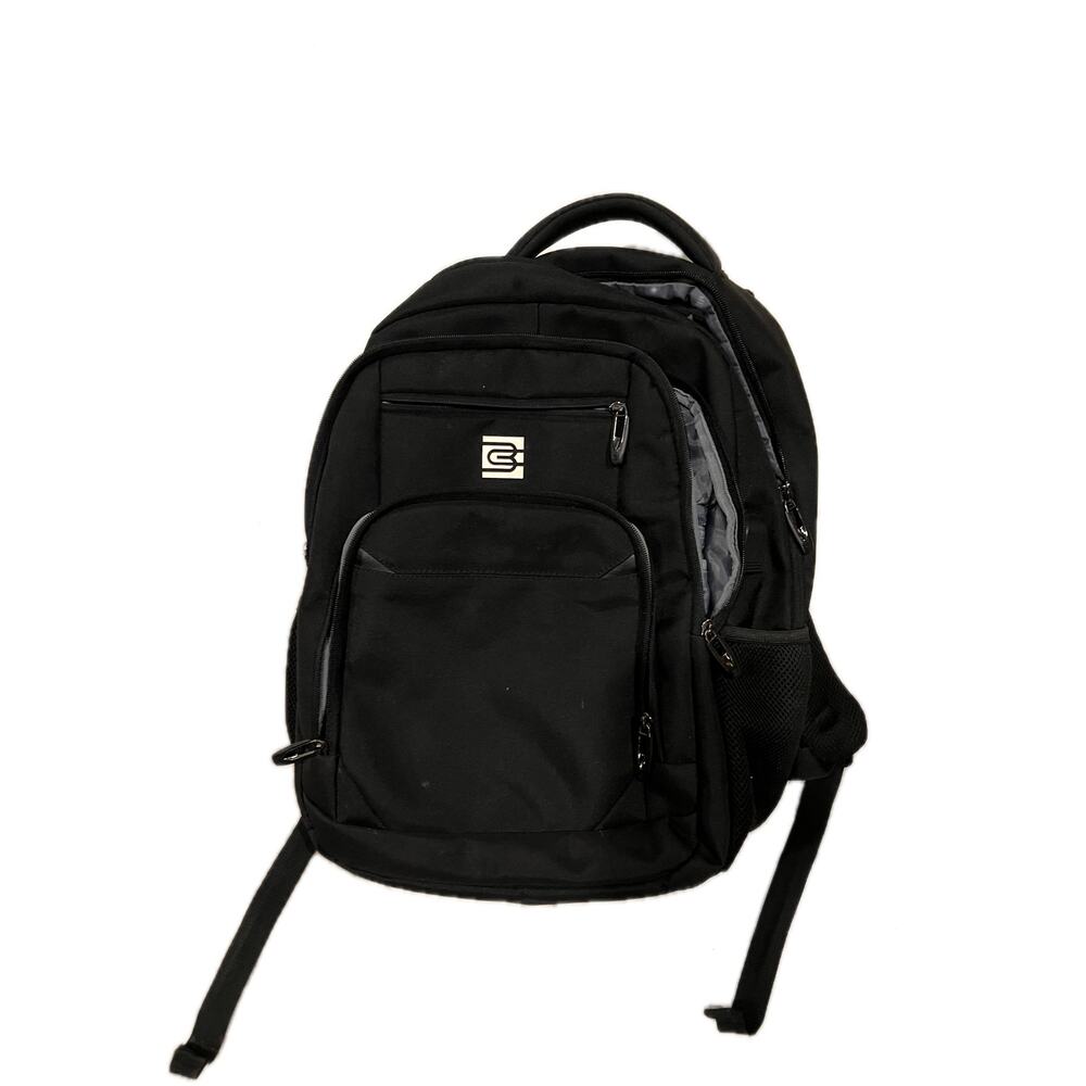 Bruno Cavalli Padded Computer Black Backpack